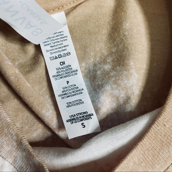 Small Business Owner Bleach Dyed Tee Size Small - Picture 4 of 4